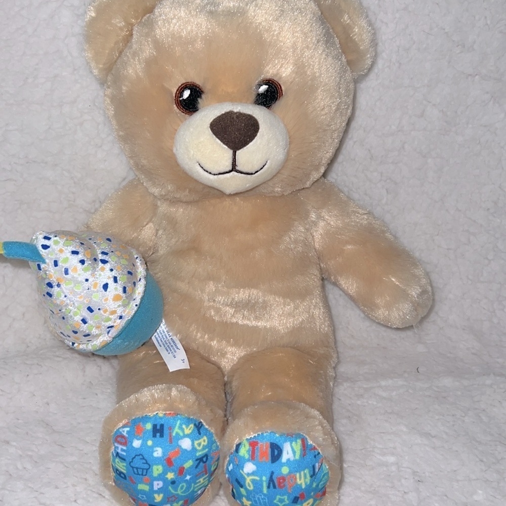 Build-A-Bear Tan and‎ Blue Party Decorations - Picture 10 of 16